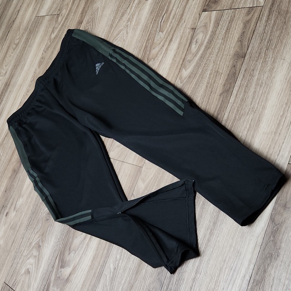 Adidas Primegreen Aeroready Pants Zip Legs & Side Slit Pockets Drawstring Waist - Picture 3 of 16